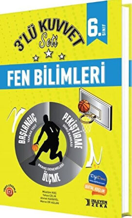 6. Sınıf Fen Bilimleri 3'lü Kuvvet Serisi Seti