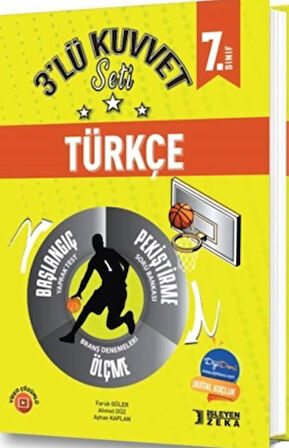 7. Sınıf Türkçe 3 lü Kuvvet Serisi Seti