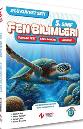 5. Sınıf Fen Bilimleri 3 lü Kuvvet Seti