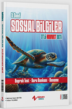 5. Sınıf Sosyal Bilgiler 3'lü Kuvvet Serisi Seti