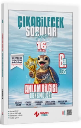 8. Sınıf LGS Anlam Bilgisi Çıkabilecek Sorular Denemeleri İşleyen Zeka