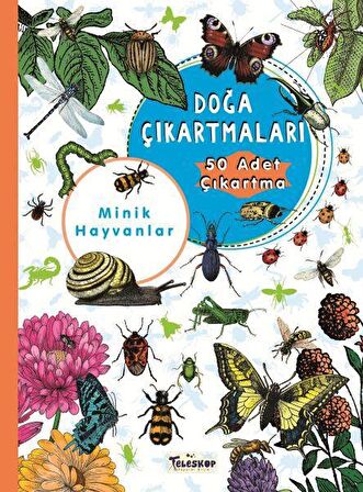 Minik Hayvanlar Doğa Çıkartmaları