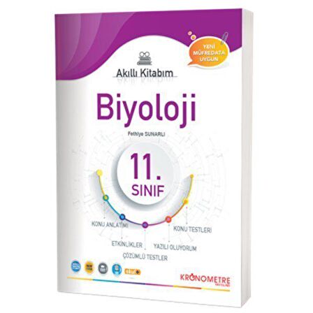 Kronometre 11.Sınıf Biyoloji Akıllı Kitabım