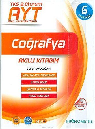 Kronometre AYT Coğrafya Akıllı Kitabım 3 Fasikül