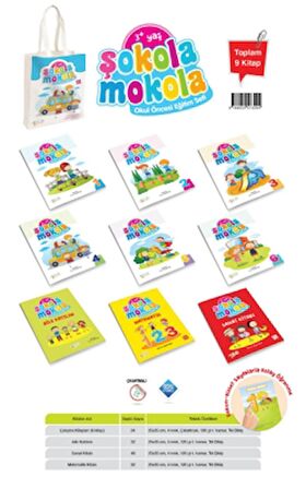 Şokola - Mokola 3 Yaş Eğitim Seti