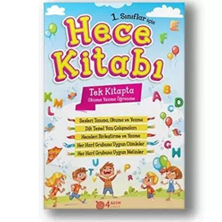 1. Sınıflar İçin Hece Kitabı