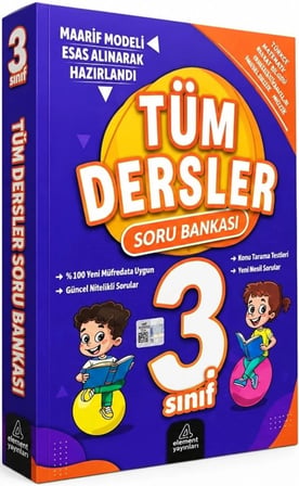 3. Sınıf Tüm Dersler Soru Bankası Element Yayınları