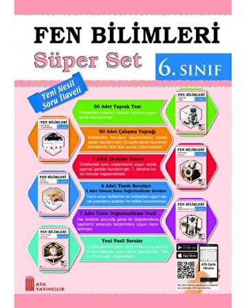 ATA 6.SINIFEN BİLİMLERİ SÜPER SET