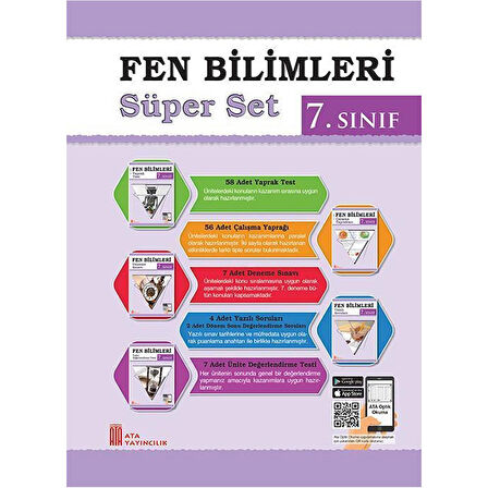 Ata Yayınları 7.Sınıf Fen Bilimleri Süper Set