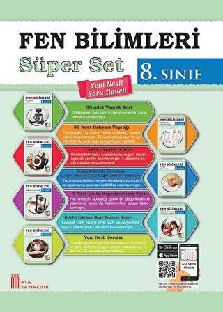 8. Sınıf Fen Bilimleri Süper Set