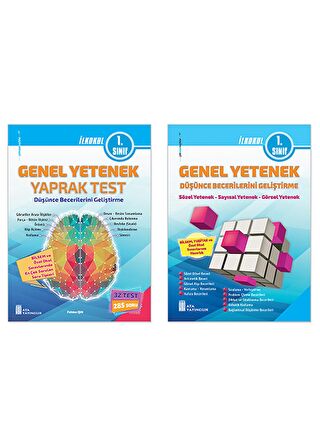 1. Sınıf Genel Yetenek Yaprak Test+Genel Yetenek Düşünce Becerilerini Geliştirme