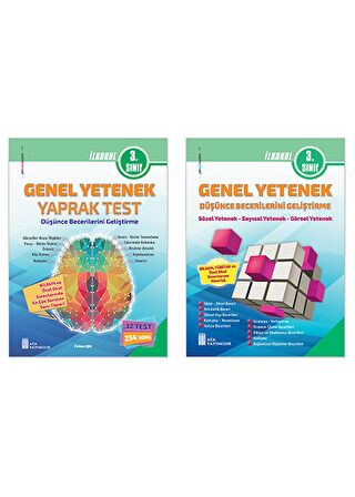 3. Sınıf Genel Yetenek Yaprak Test+Genel Yetenek Düşünce Becerilerini Geliştirme