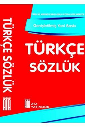 Türkçe Sözlük (Karton Kapak)