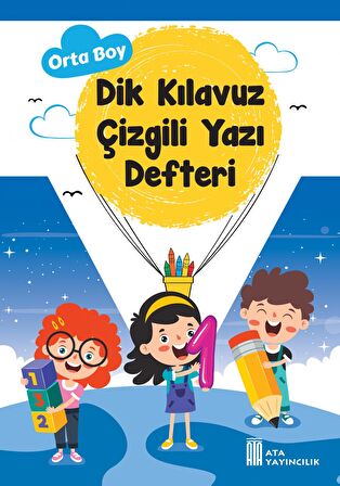 1. SINI ORTA BOY DİK KILAVUZ ÇİZGİLİ YAZI DEFTERİ