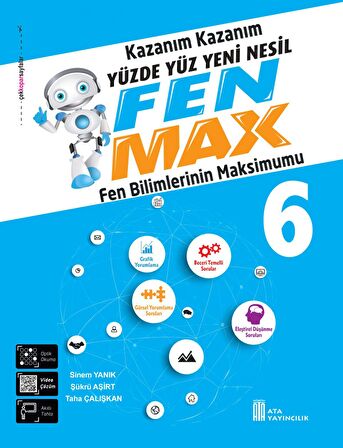 6. Sınıf Fen Max Soru Bankası