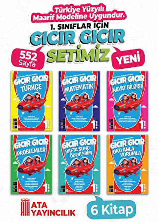 1. Sınıf Gıcır Gıcır 6'lı Set