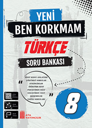 8. Sınıf Yeni Ben Korkmam Türkçe Soru Bankası