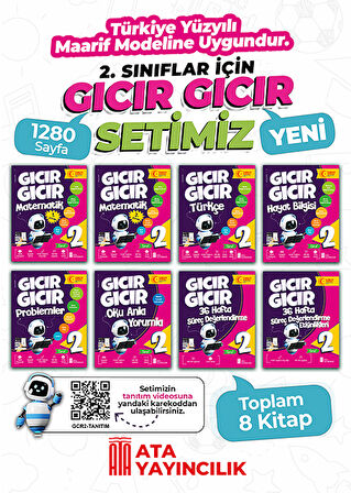2. Sınıf Gıcır Gıcır 8'li Set