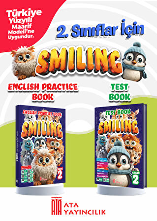 2. Sınıf Smiling English Practice Book + Smiling Test Book Set