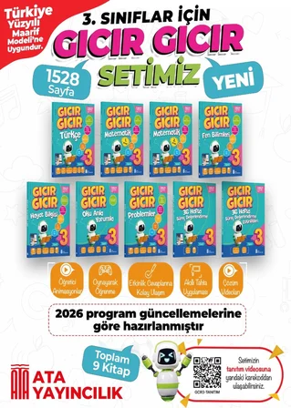 3. Sınıf Gıcır Gıcır 9'lu Set