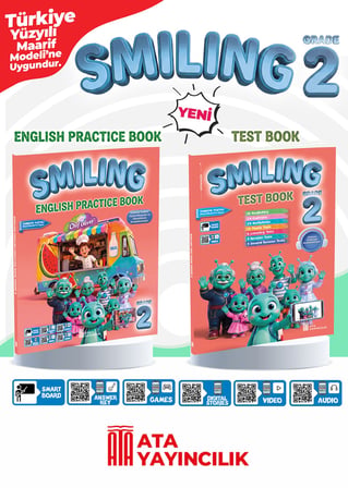 2. Sınıf Smiling English Practice Book + Smiling Test Book Set