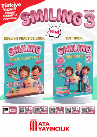 3. Sınıf Smiling English Practice Book + Smiling Test Book Set