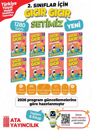 2. Sınıf Gıcır Gıcır Set 8'li Set