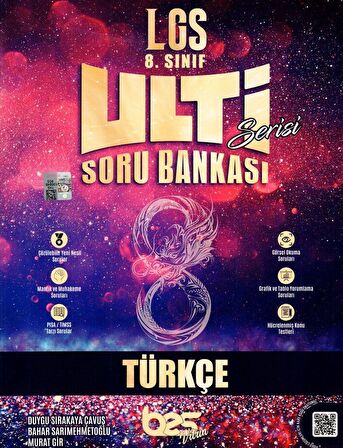 BES 8.SINIF TÜRKÇE ULTİ SORU BANKASI