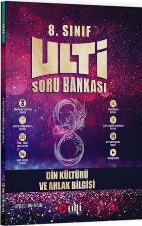 8. Sınıf LGS Din Kültürü ve Ahlak Bilgisi Soru Bankası Ulti Yayınları
