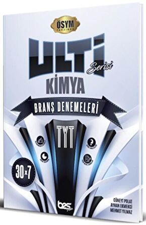 TYT ULTİ SERİSİ Kimya 30x7 Branş Denemeleri