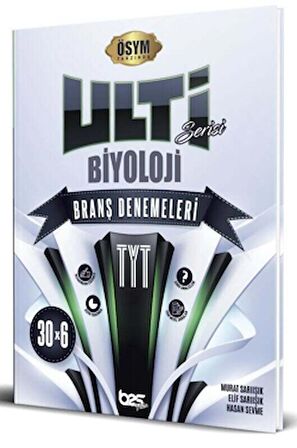 TYT ULTİ SERİSİ Biyoloji 30 x 6 Branş Denemeleri