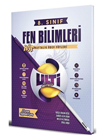 Bes Yayınları 8. Sınıf Fen Bilimleri Ulti HÖF Haftalık Ders Föyleri Bes Yayınları