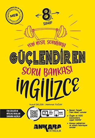 ANKARA YAYINCILIK 8. Sınıf İngilizce Güçlendiren Soru Bankası