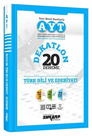 AYT Türk Dili ve Edebiyatı Dekatlon 20 Deneme