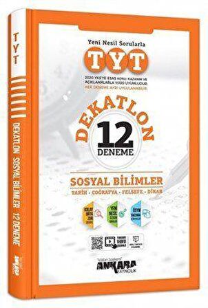 TYT Dekatlon Sosyal Bilimler 12 Deneme Sınavı