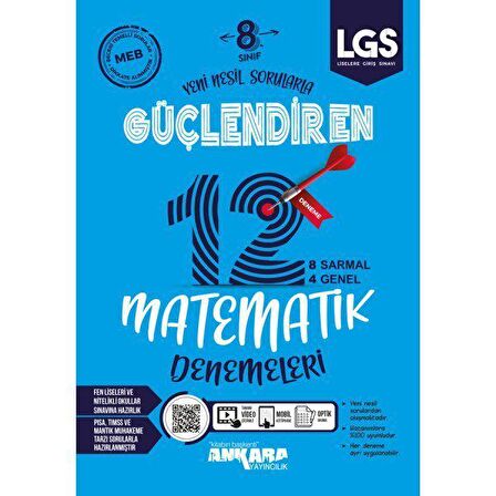 LGS 8. Sınıf Matematik Güçlendiren Denemeleri