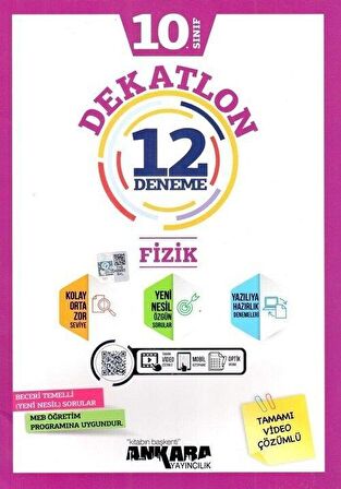 10. Sınıf Fizik Dekatlon 12 Deneme