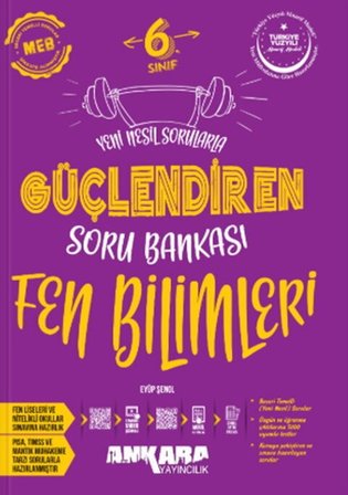 6. Sınıf Fen Bilimleri Güçlendiren Soru Bankası Ankara Yayıncılık