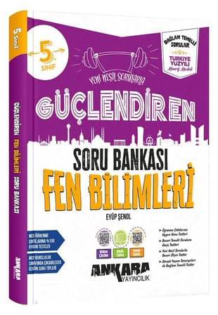 Ankara 2027 5. Sınıf Fen Bilimleri Güçlendiren Soru Bankası Maarif Model