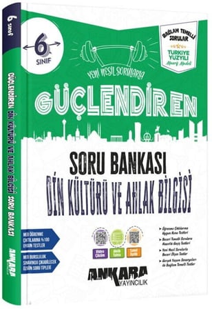 6. Sınıf Din Kültürü ve Ahlak Bilgisi Güçlendiren Soru Bankası Ankara Yayıncılık