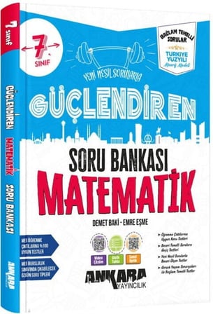 7. Sınıf Matematik Güçlendiren Soru Bankası Ankara Yayıncılık