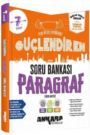 7. Sınıf Paragraf Güçlendiren Soru Bankası Ankara Yayıncılık