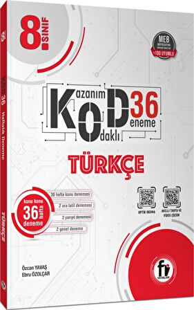 Fi Yayınları 8. Sınıf Türkçe Kod 36 Deneme