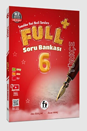 6. Sınıf Full+ Türkçe Soru Bankası