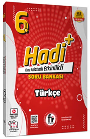 Fi Yayınları 6. Sınıf Türkçe Hadi Konu Anlatımlı Etkinlikli Soru Bankası