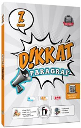 7. Sınıf Dikkat Paragraf Soru Bankası