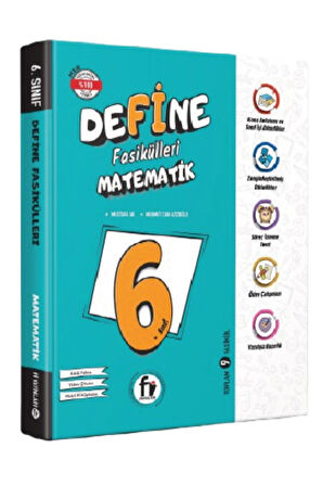 Fi Yayınları Maarif Model 6. Sınıf Define Matematik Konu Anlatımlı Fasikülleri