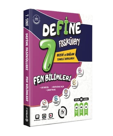 Fi Yayınları 7.SINIF DEFİNE FEN BİLİMLERİ FASİKÜL (YENİ BASKI)