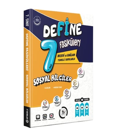 Fi Yayınları 7.SINIF DEFİNE SOSYAL BİLGİLER FASİKÜL (YENİ BASKI)