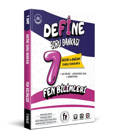 Fi Yayınları 7.SINIF DEFİNE FEN BİLİMLERİ SORU BANKASI (YENİ BASKI)